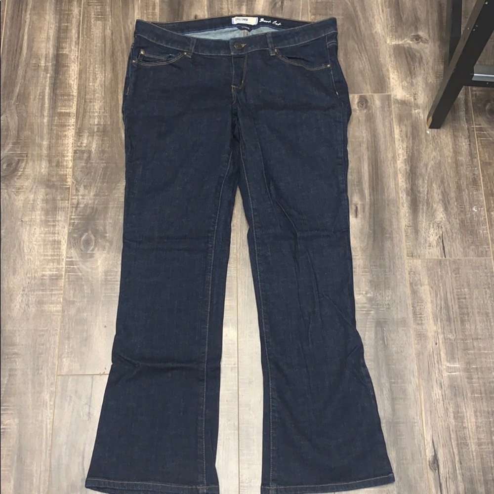 Garage Dark Wash Denim Boot Cut Jeans size 13